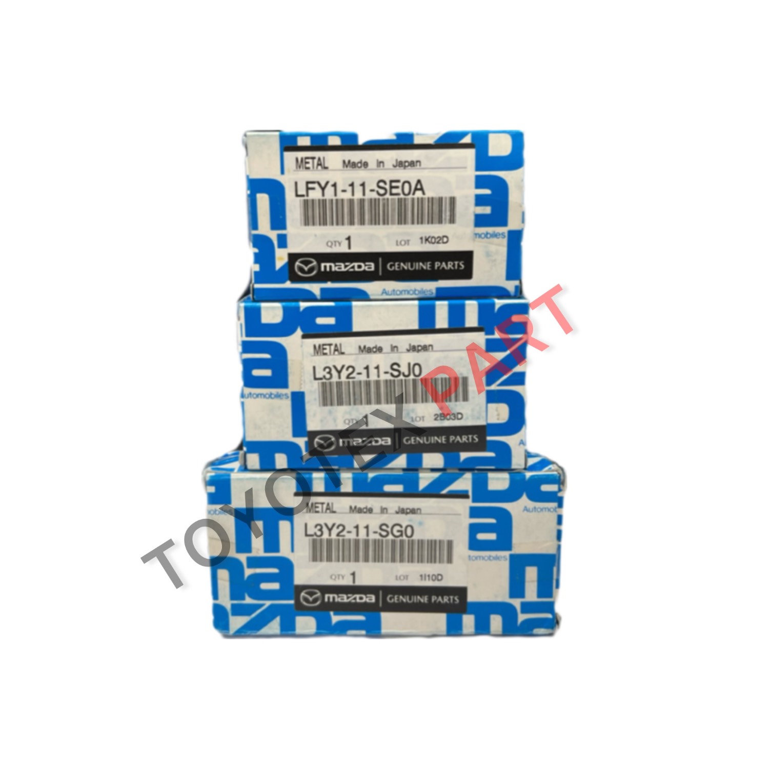 یاتاقان ثابت و متحرک و بغل استاندارد مزدا 3 اصلی